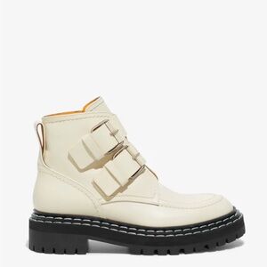 Proenza Schouler Lug Sole Buckle Boots in 39